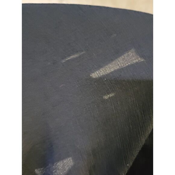 Women's size small v-neck sleeveless blouse top blue Chelsea 28 cinch waist - Picture 10 of 13